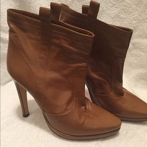 Tania spinelli booties leather Italian